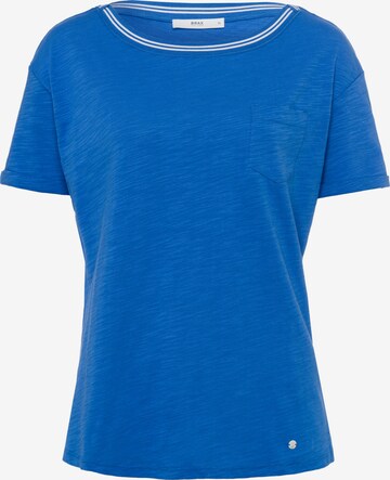 BRAX Shirt 'Camille' in Blauw: voorkant