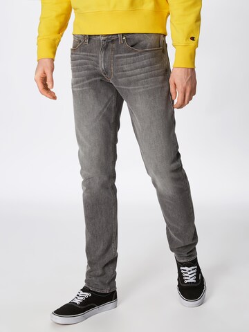 JOOP! Slimfit Jeans in Grijs: voorkant