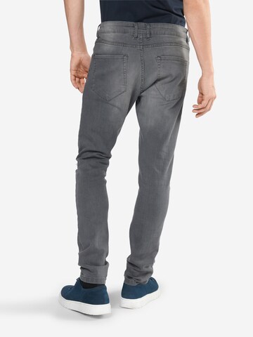 Urban Classics Skinny Jeans in Grey: back