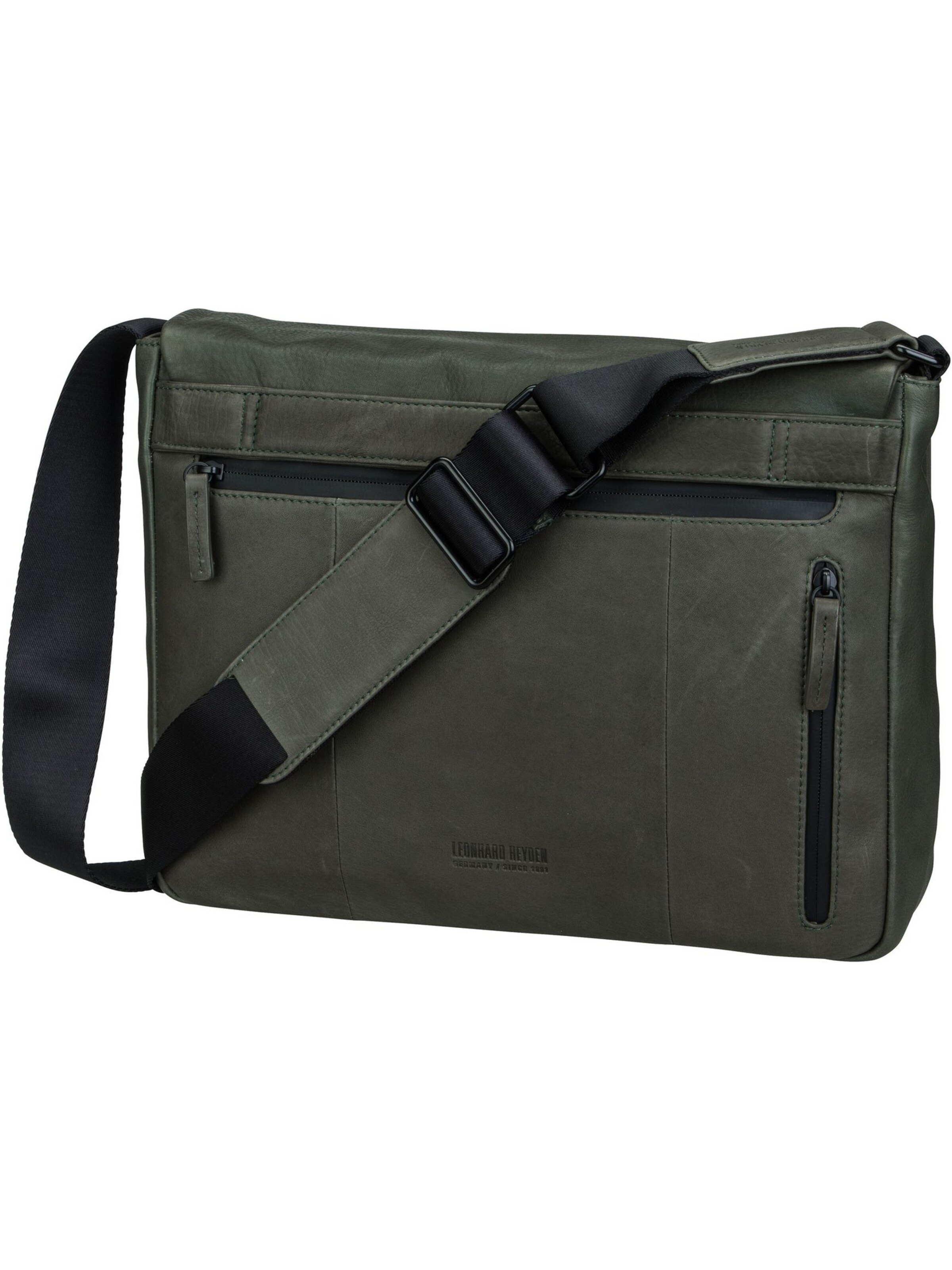 LEONHARD HEYDEN Umhängetasche 'Den Haag' in Grün