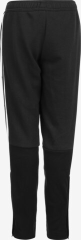 ADIDAS SPORTSWEAR Slim fit Workout Pants 'Tiro 19 FT' in Black