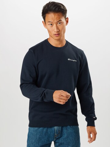 Champion Authentic Athletic Apparel Regular fit Sweatshirt 'Legacy' in Blauw: voorkant