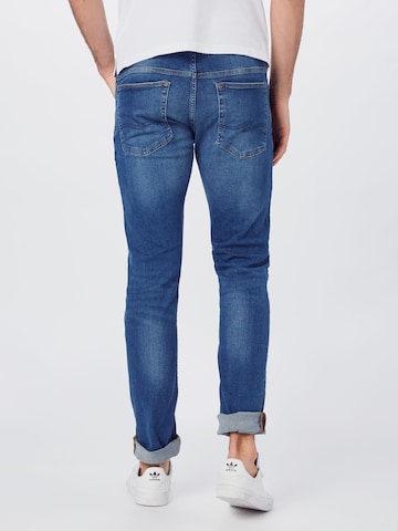 Slimfit Jeans de la QS pe albastru