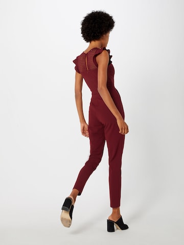 WAL G. Jumpsuit in Red: back