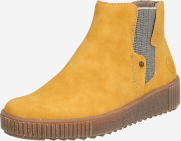 RIEKER Chelsea Boots in Yellow: front