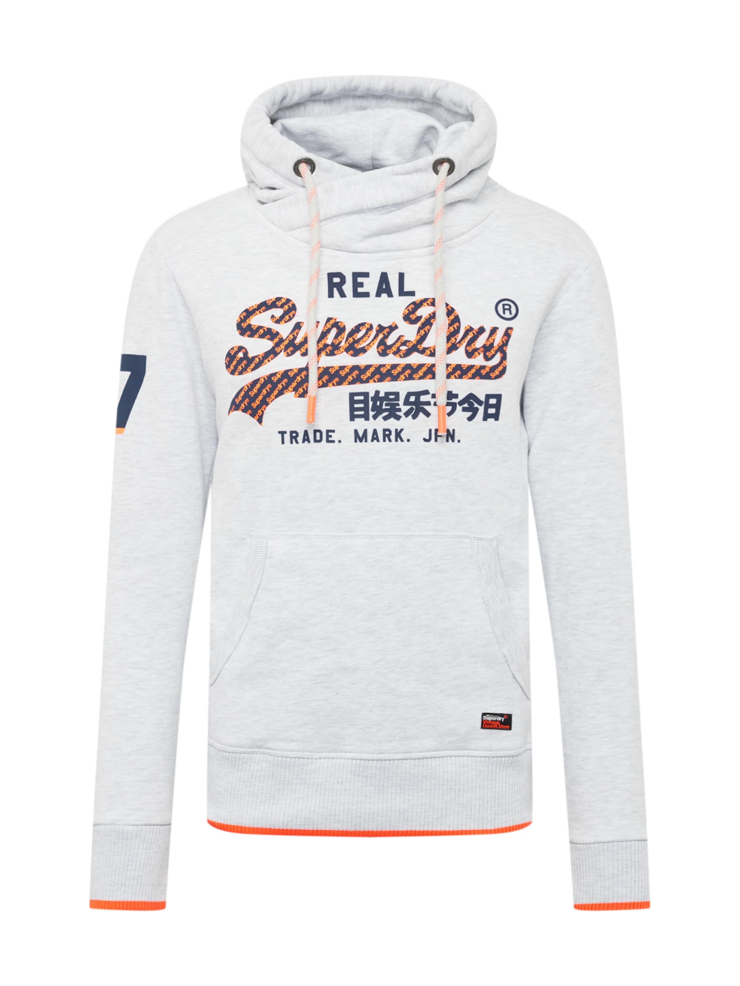 Superdry - Sweatshirt 'VINTAGE LOGO NEON TIP HOOD' in de kleur Gemengde kleuren