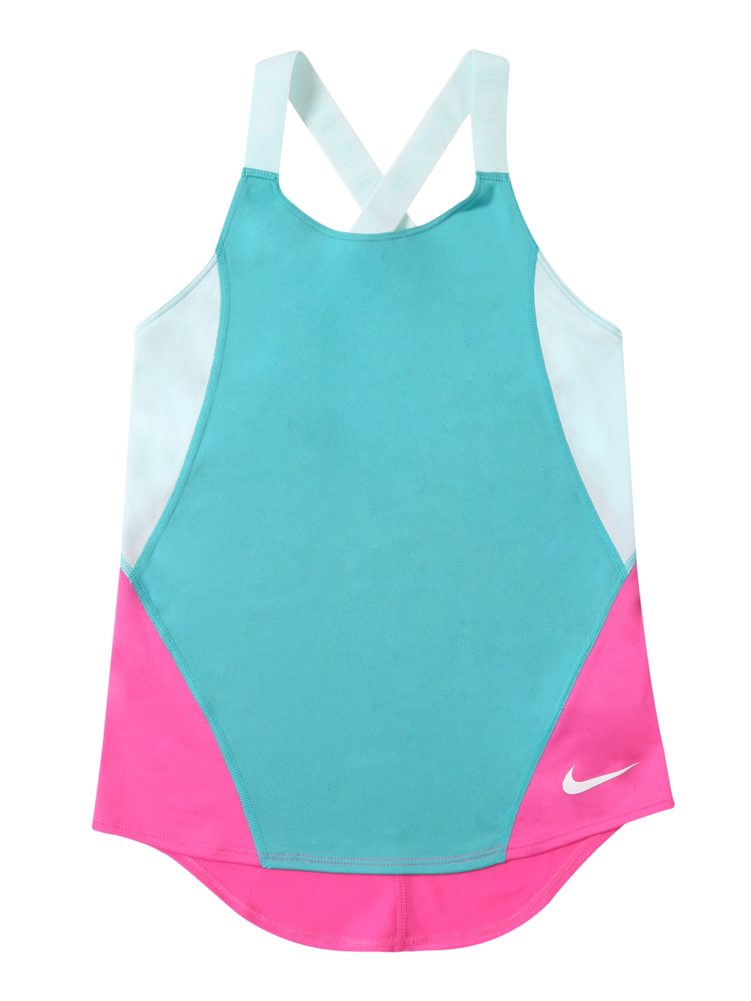 NIKE - Sporttop 'DRY ELSTKA' in de kleur Turquoise