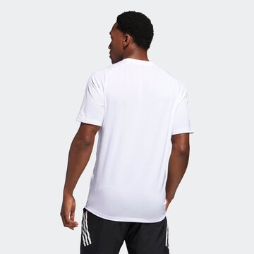 Coupe regular T-Shirt fonctionnel 'Freelift Prime Lite' ADIDAS PERFORMANCE en blanc