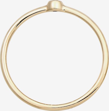 ELLI PREMIUM Ring 'Solitär-Ring' in Goud
