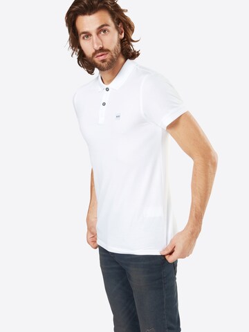 BOSS Regular fit Majica 'Prime' | bela barva: sprednja stran