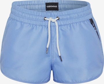 CHIEMSEE Regular Board Shorts in Blue: front