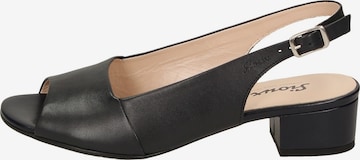 SIOUX Slingpumps 'Zippora' in Zwart