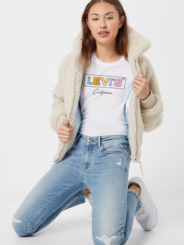 LEVI'S ® - Camisa 'The Perfect Tee' em branco