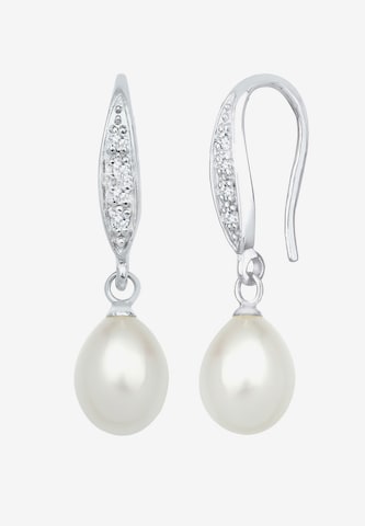 ELLI Earrings 'Perle' in Silver