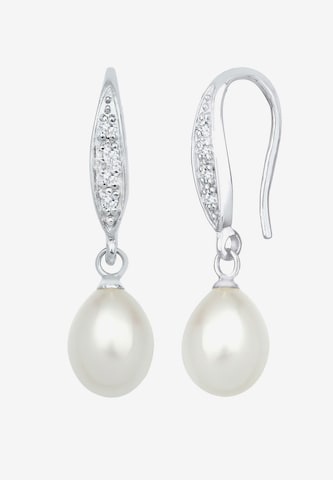 Boucles d'oreilles 'Perle' ELLI en argent