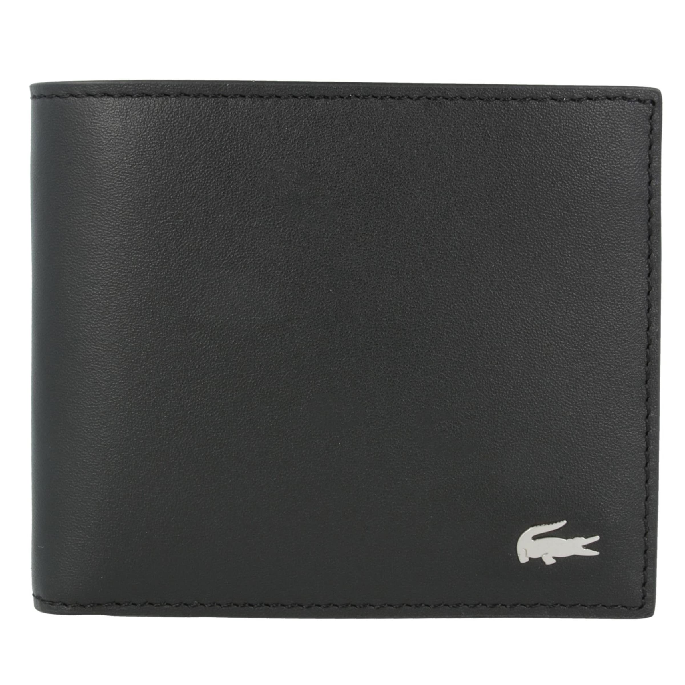 Porte-monnaies 'FG 11.5 cm' LACOSTE en noir : devant