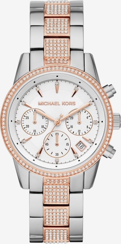 Michael Kors Zegarek analogowy 'MK6651' w kolorze srebrny: przód