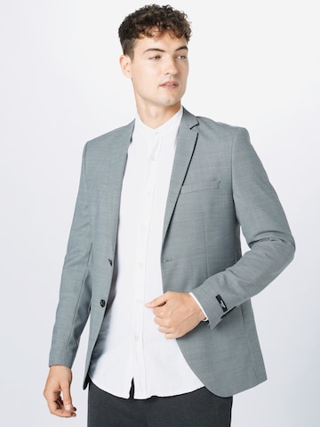 JACK & JONES Regular Suit Jacket 'Solaris' in Grey: front