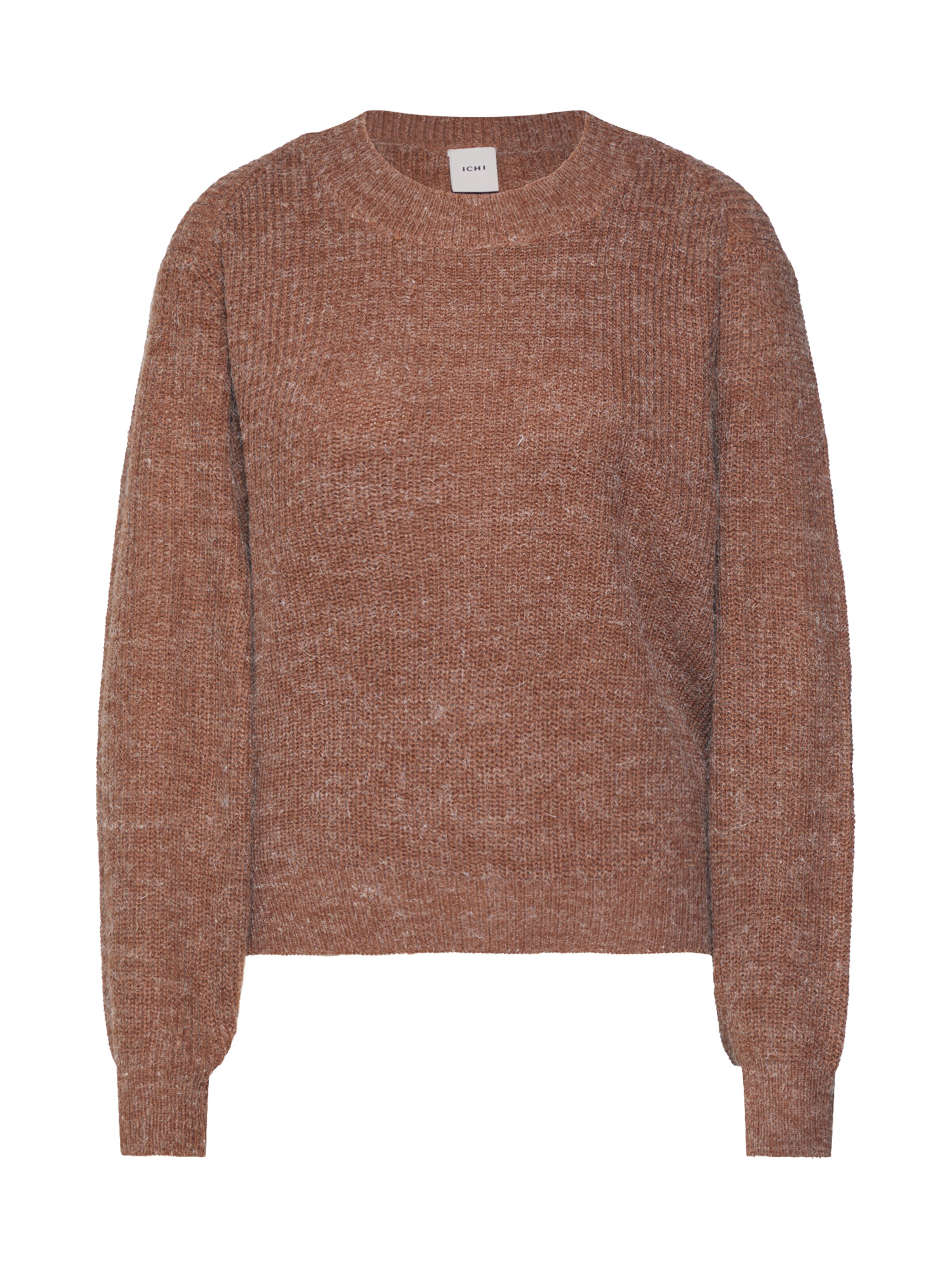 ICHI - Trui 'NOVO' in de kleur Bruin