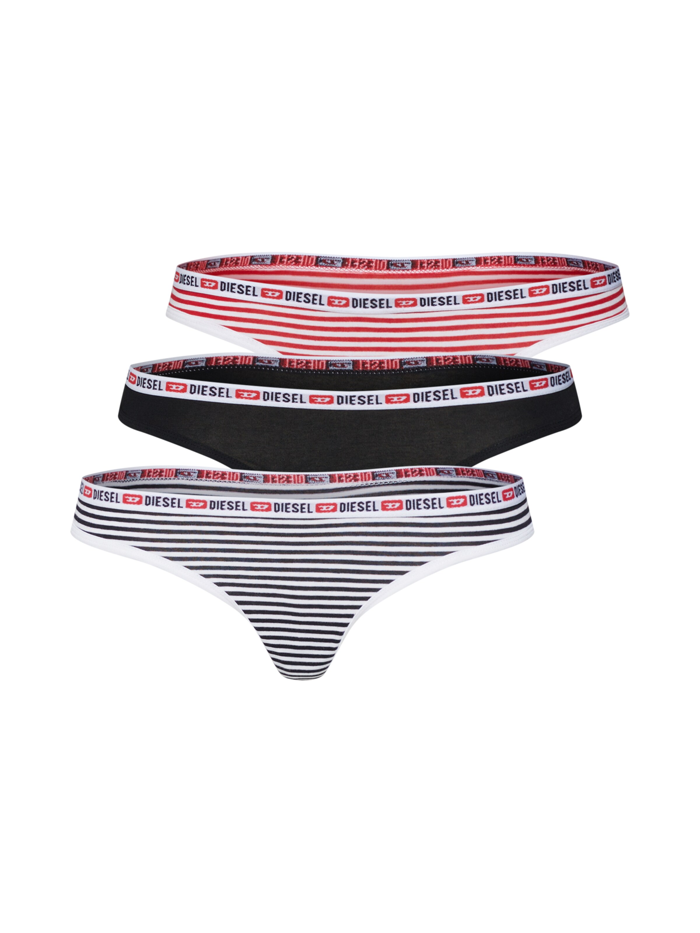 DIESEL - String 'UFST-STARS' in de kleur Rood