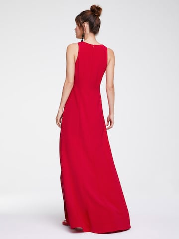 Robe de soirée heine en rouge