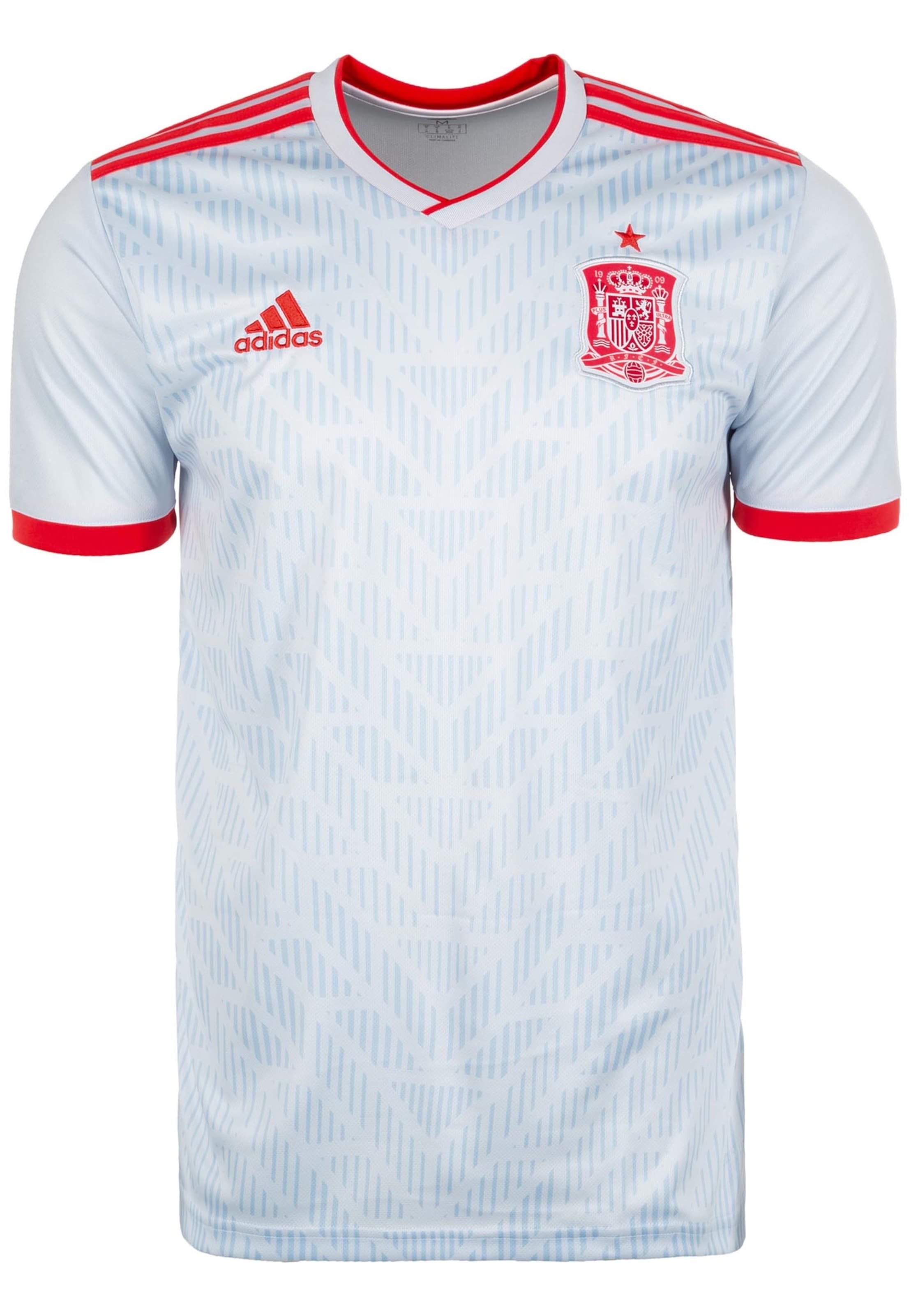 ADIDAS PERFORMANCE - Trikot 'Spanien WM 2018 Auswärts' in weiß