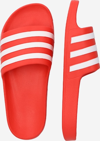 ADIDAS SPORTSWEAR Badeschuh 'Adilette Aqua' in Rot