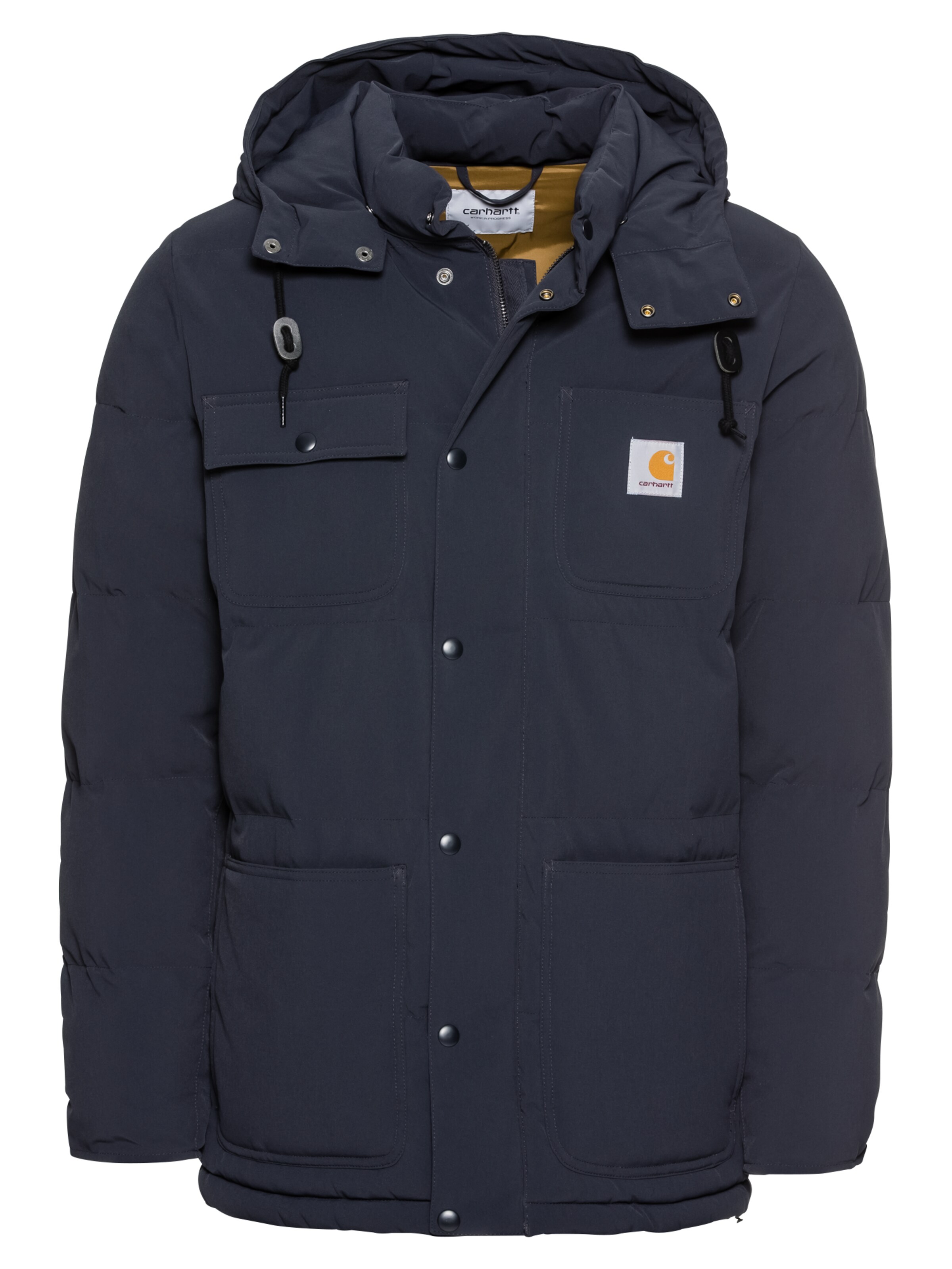 Carhartt WIP - Winterjas 'Alpine Coat' in de kleur Navy
