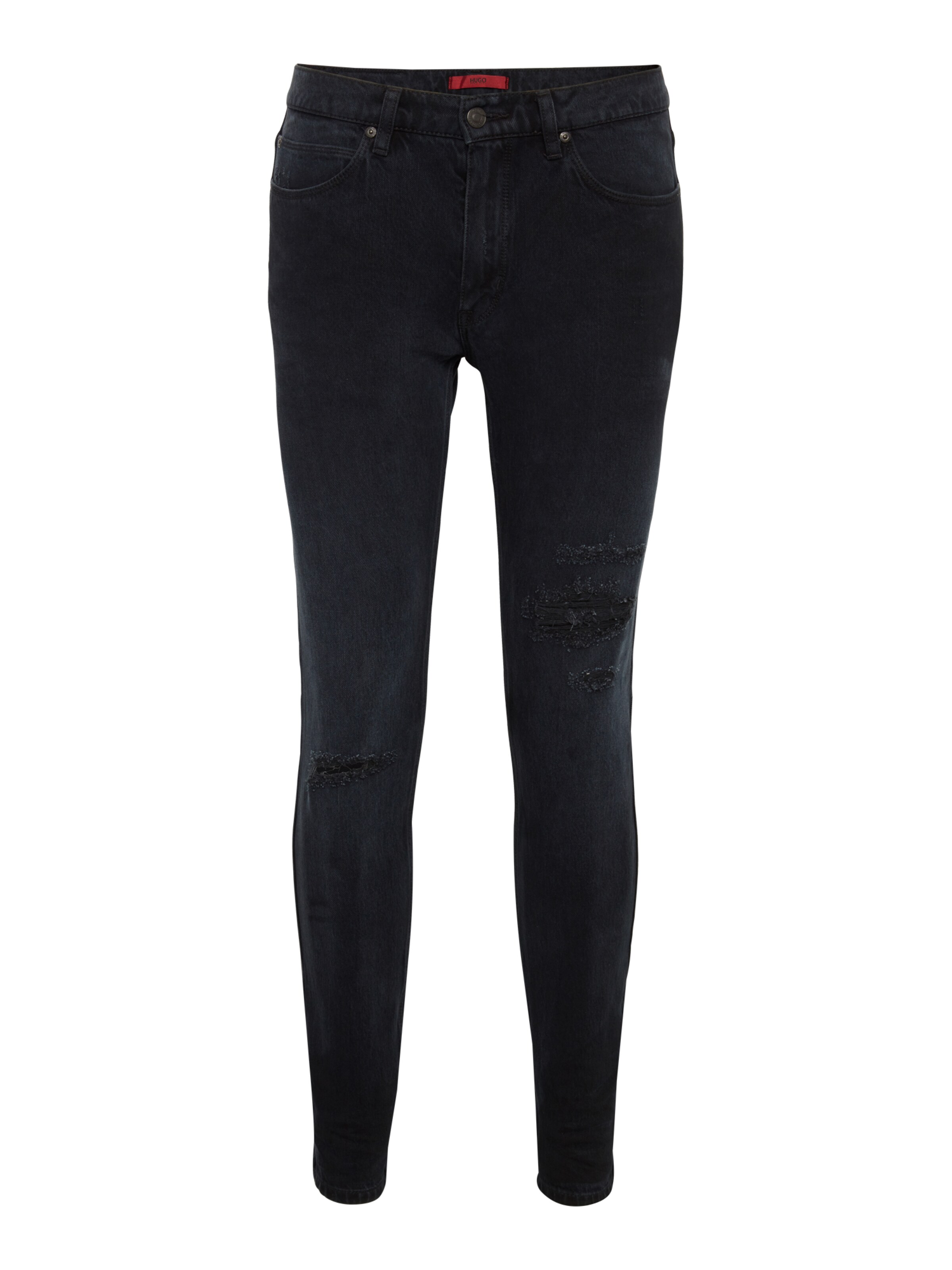 HUGO - Jeans '734' in de kleur Black denim