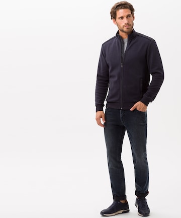 BRAX Sweatjacke 'Style Serge' in Blau