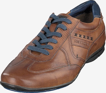 DANIEL HECHTER Athletic Lace-Up Shoes in Brown: front