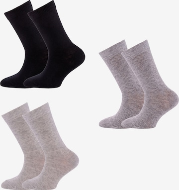 EWERS Normální Ponožky – šedá: přední strana