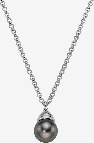 CHRIST Necklace in Grey: front