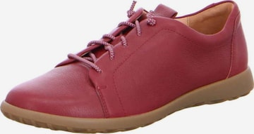 Ganter Lace-Up Shoes in Red: front