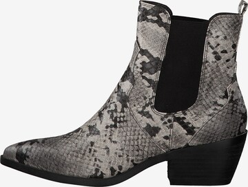 Chelsea Boots s.Oliver en gris : derrière