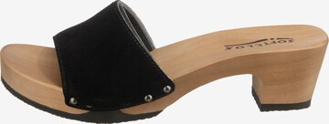 SOFTCLOX Mules 'Kelly' in Black