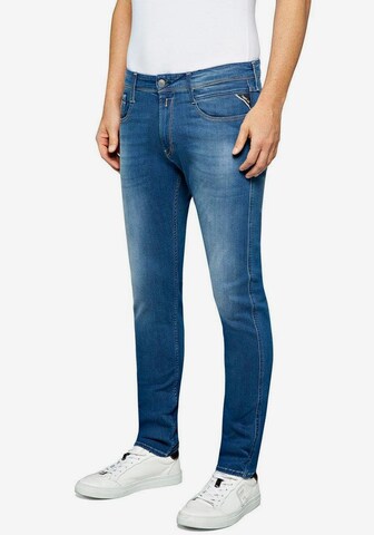 Slimfit Jeans 'Anbass' di REPLAY in blu