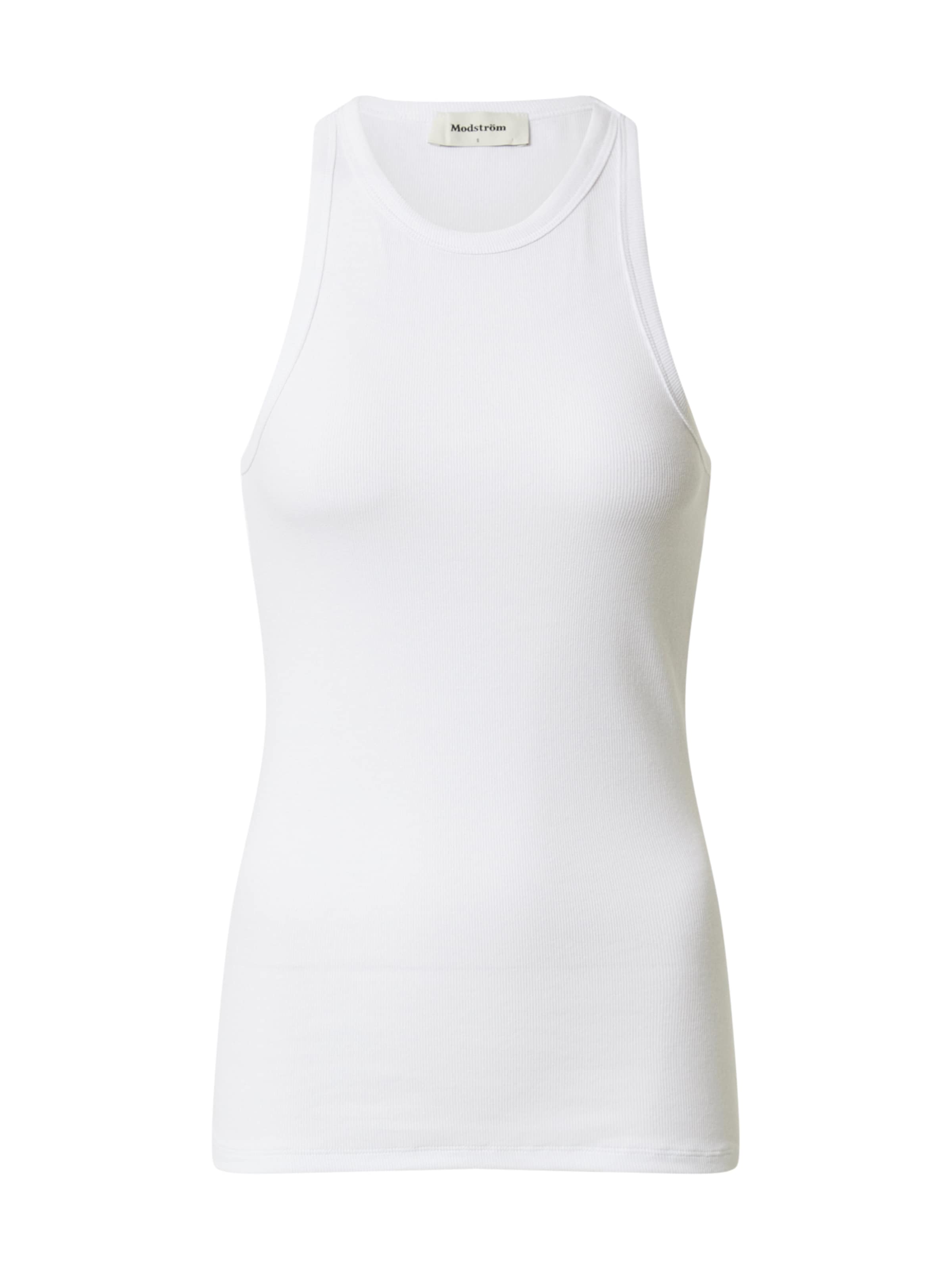 modström Top 'Igor' in Wit: voorkant