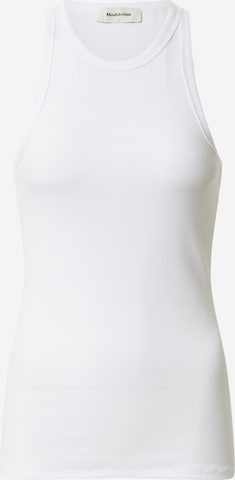 modström Top 'Igor' in White: front