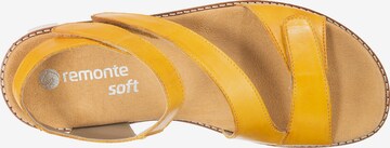 REMONTE Sandals in Yellow