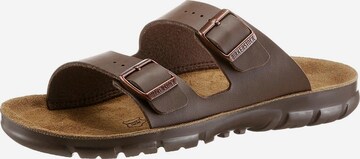 BIRKENSTOCK Pantolette in Braun: predná strana