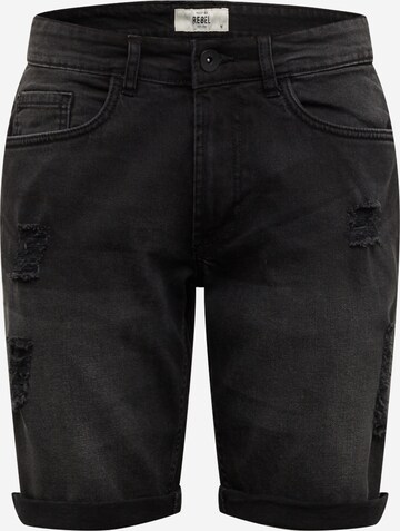 Redefined Rebel Jeans 'Oslo' in Black: front