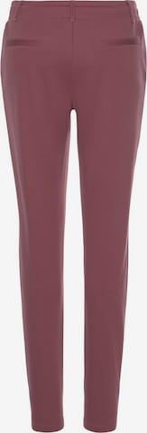 LASCANA Tapered Pants in Purple: front