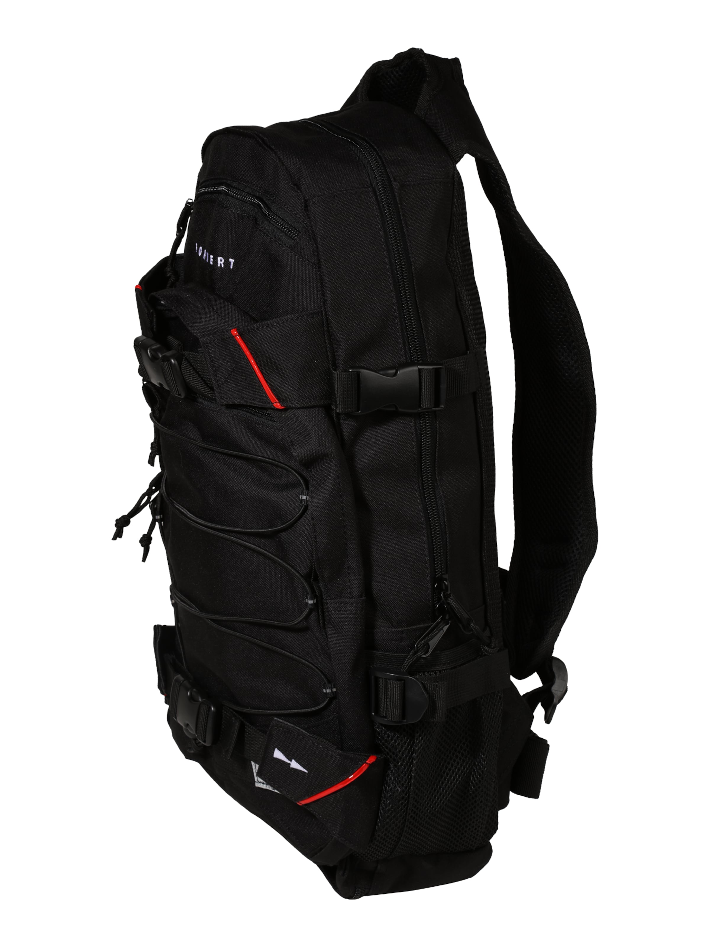 Forvert Hátizsák 'Louis' - fekete: oldalt