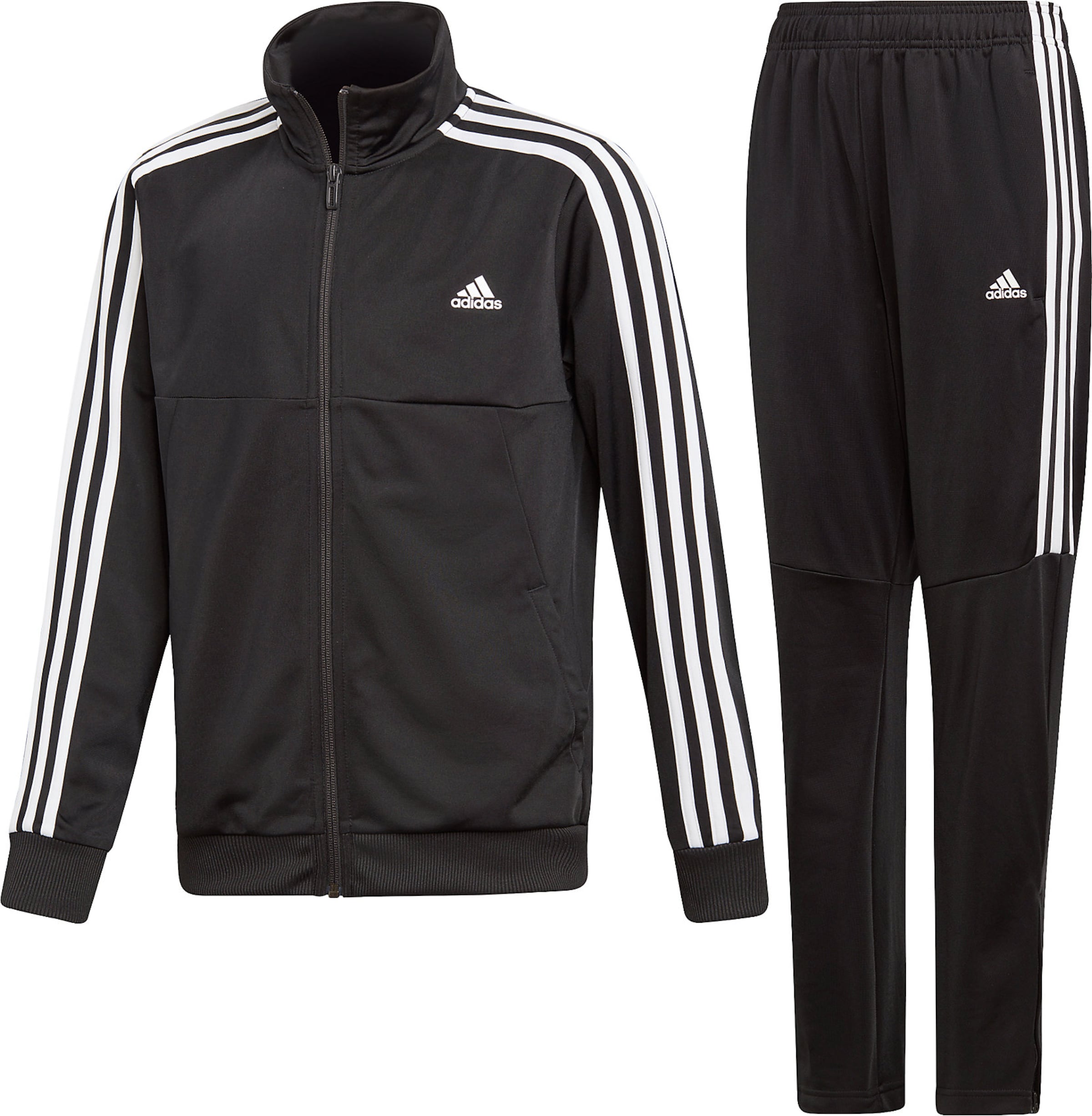 adidas anzug gold schwarz