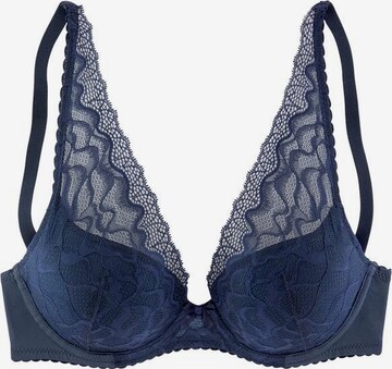 LASCANA Bra in Blue: front