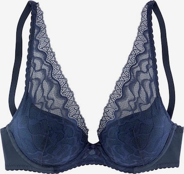 LASCANA Bra in Blue: front