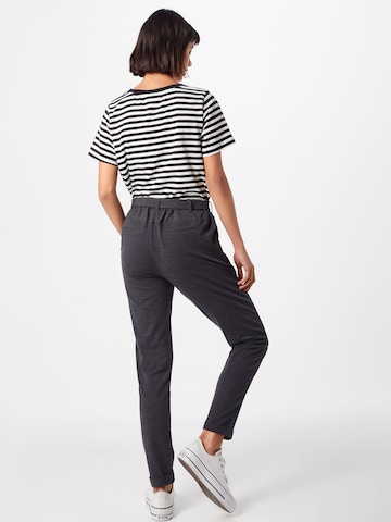 Kaffe Tapered Pants 'Jillian' in Grey: back