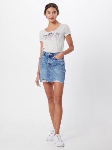 T-shirt 'Abbey' Pepe Jeans en gris