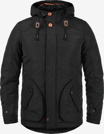 BLEND Winter Jacket 'Polygon' in Black: front